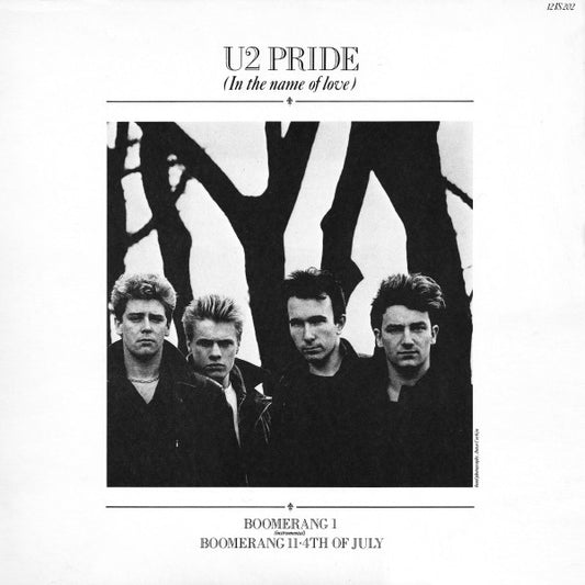 U2 : Pride (In The Name Of Love) (12", Single, RP)