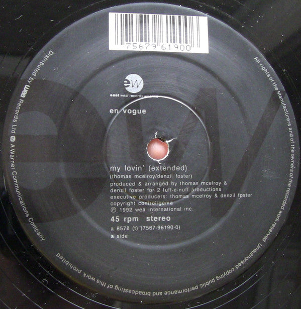 En Vogue : My Lovin (12")