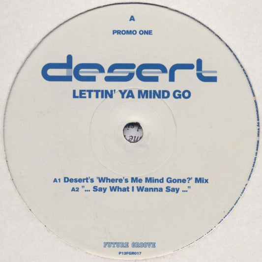 Desert : Lettin' Ya Mind Go (Promo One) (12", Promo)