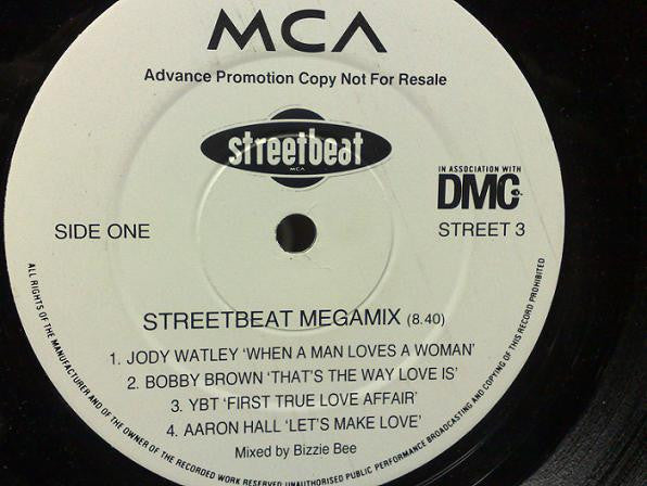 Various : Streetbeat Megamix (12", S/Sided, Mixed, Promo)