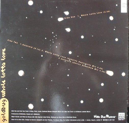 Goldbug : Whole Lotta Love (12", Single)