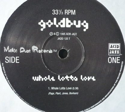 Goldbug : Whole Lotta Love (12", Single)