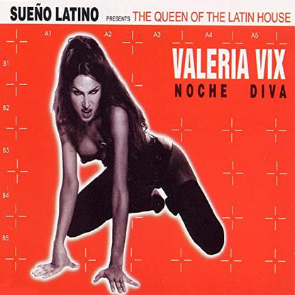 Sueño Latino Presents Valeria Vix : Noche Diva (12", Promo)