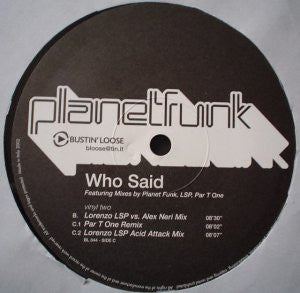 Planet Funk : Who Said (2x12", Single)