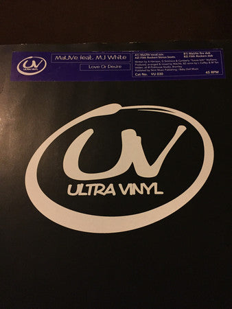 MaUVe Feat. MJ White : Love Or Desire (12")