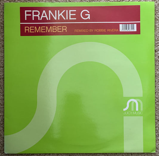 Frankie G. : Remember (12")