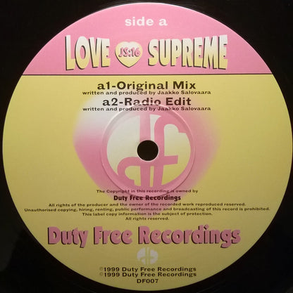 JS:16* : Love Supreme (12")