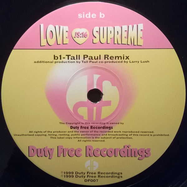 JS:16* : Love Supreme (12")