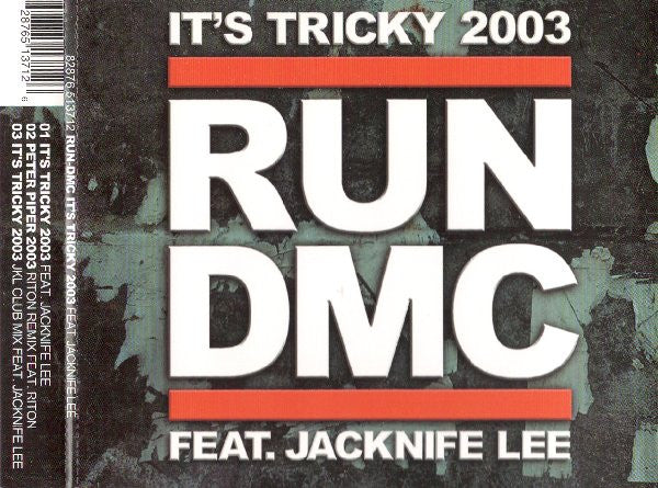 Run-DMC Feat. Jacknife Lee : It's Tricky 2003 (CD, Single)