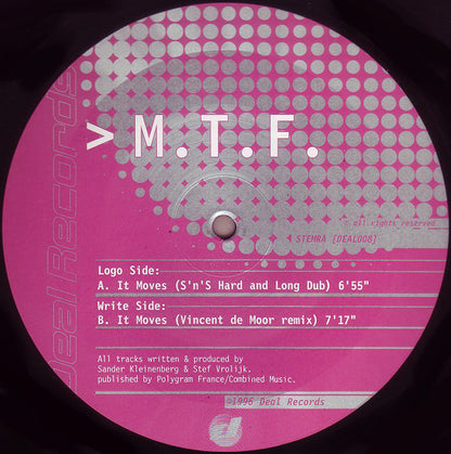 M.T.F.* : It Moves (12")