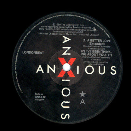 Londonbeat : A Better Love (12")
