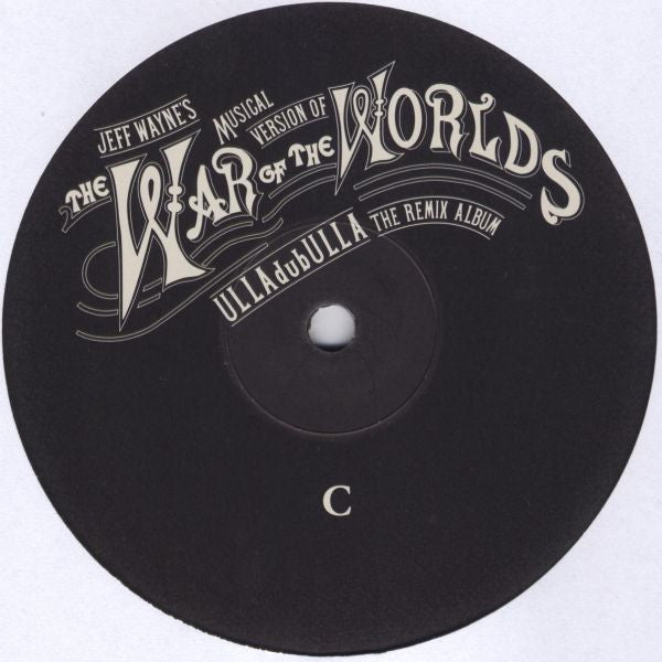 Jeff Wayne : Jeff Wayne's Musical Version Of The War Of The Worlds: ULLAdubULLA The Remix Album (2x12")