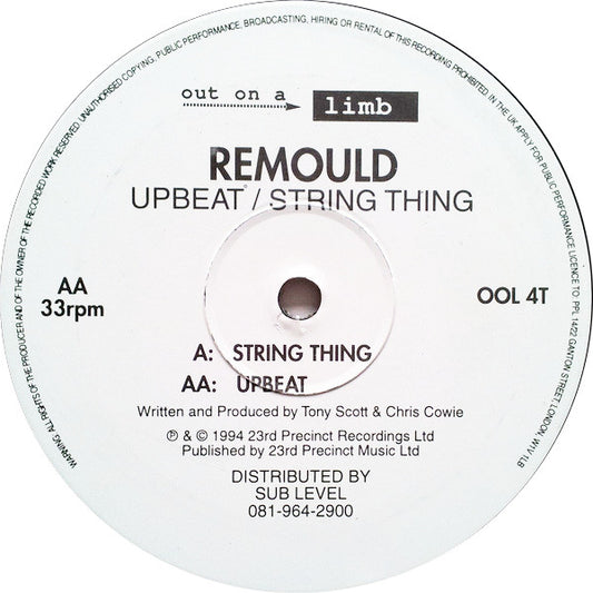 Remould : Upbeat / String Thing (12")