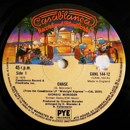 Giorgio Moroder : Chase (12", Ltd)