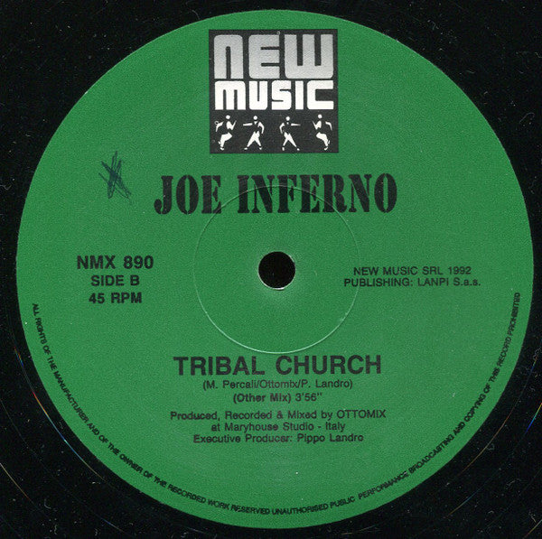 Joe Inferno : Tribal Church (12")