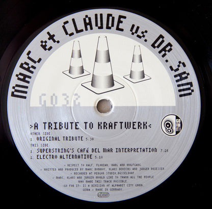 Marc Et Claude vs. Dr. Sam : A Tribute To Kraftwerk (12")