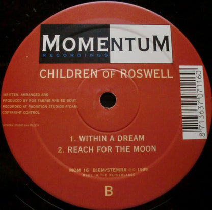 Children Of Roswell : Missing Time (12", Com)