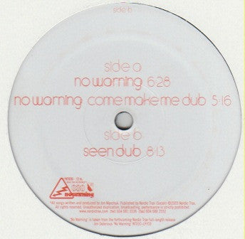 Jon Delerious : No Warning (12")