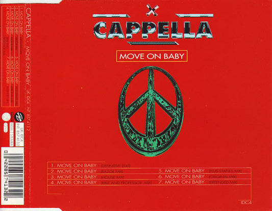 Cappella : Move On Baby (CD, Single)