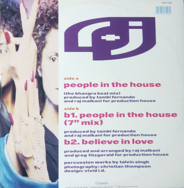 Romi & Jazz : People In The House (The Bhangra Beat Mix) (12")
