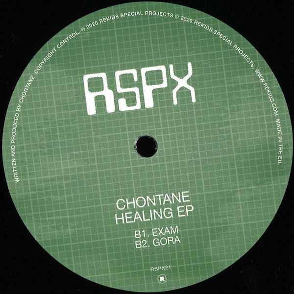 Chontane : Healing EP (12", EP)