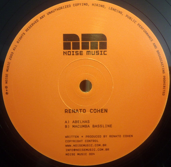 Renato Cohen : Abelhas (12")