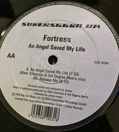 Fortress : An Angel Saved My Life (Remixes) (12")