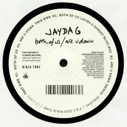 Jayda G : Both Of Us / Are U Down (12", EP)