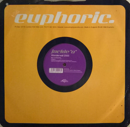 Jackie 'O' : Glorious / Wonderwall 2000 (12")