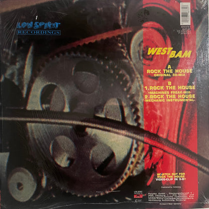 WestBam : Rock The House (12")