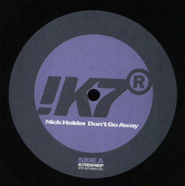 Nick Holder : Don't Go Away (12")