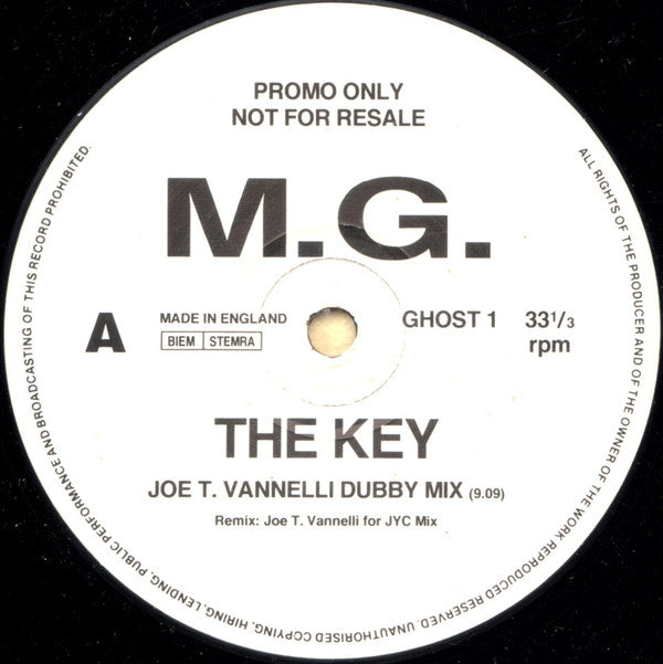 Matt Goss : The Key (12", Promo)