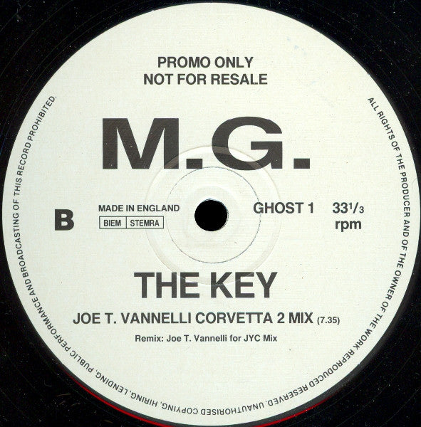 Matt Goss : The Key (12", Promo)