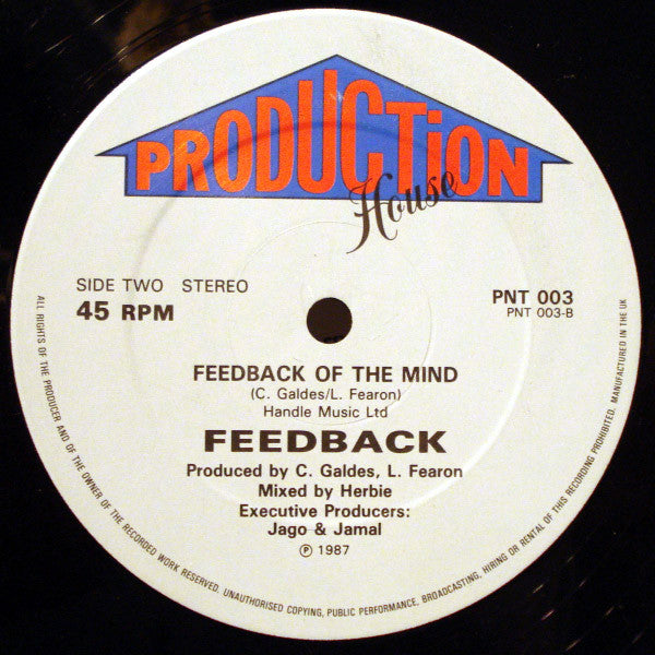 Feedback (2) : So Fine (12")