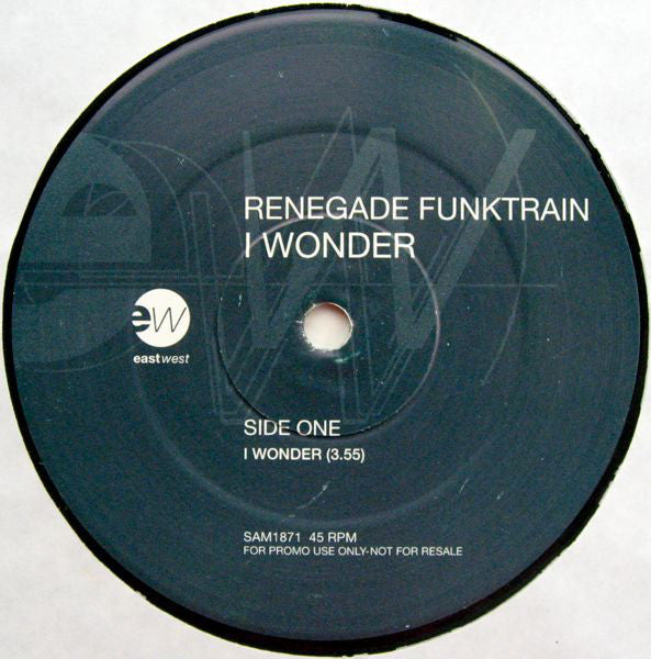 Renegade Funktrain : I Wonder (12", Promo)