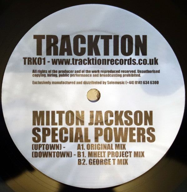 Milton Jackson : Special Powers (12")