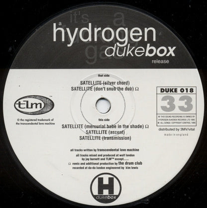 Transcendental Love Machine : Satellite (12")