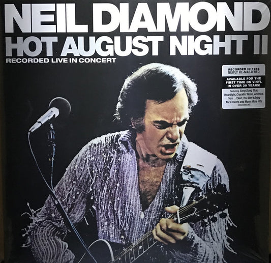 Neil Diamond : Hot August Night II (2xLP, Album, RE, RM)