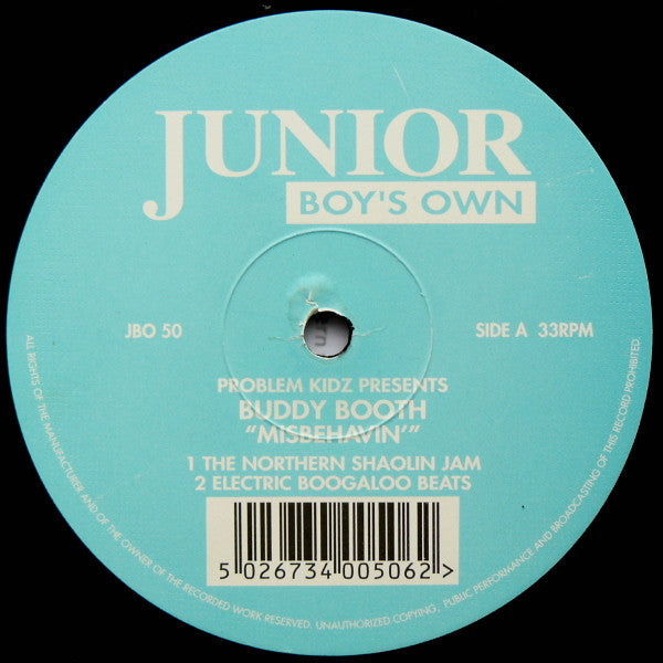 Problem Kidz* Presents Buddy Booth : Misbehavin' (12")