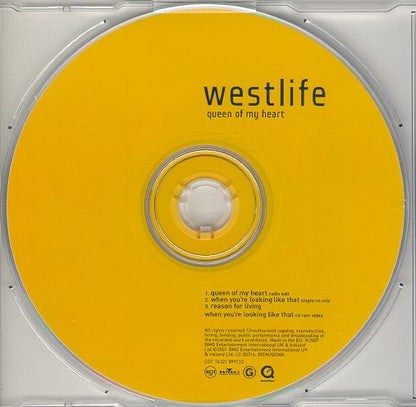 Westlife : Queen Of My Heart (CD, Single, Enh, CD1)