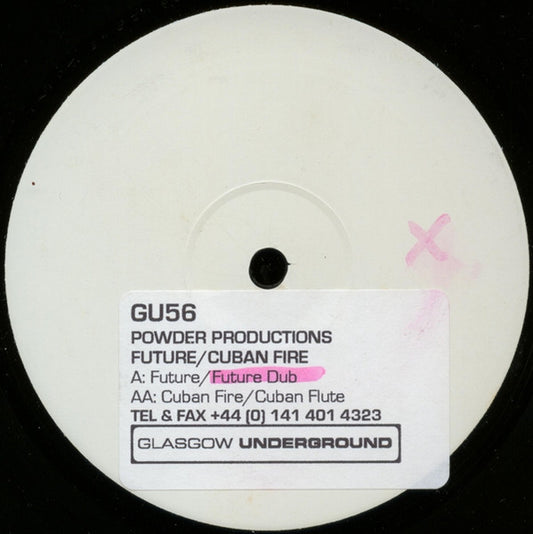 Powder Productions : Future / Cuban Fire (12", W/Lbl, Sti)