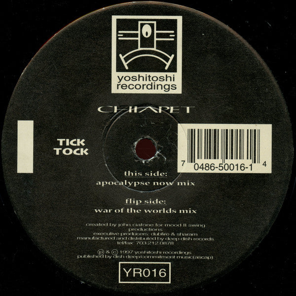 Chiapet : Tick Tock (12")
