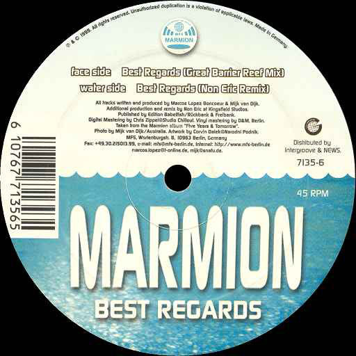 Marmion : Best Regards (12")