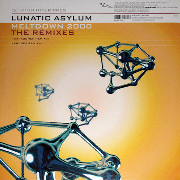 DJ Hitch Hiker Pres. Lunatic Asylum : Meltdown 2000 - The Remixes (12")