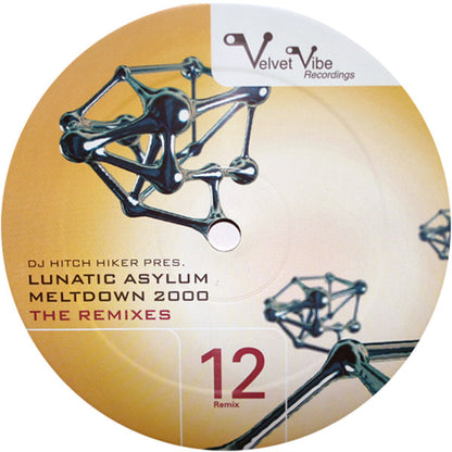 DJ Hitch Hiker Pres. Lunatic Asylum : Meltdown 2000 - The Remixes (12")