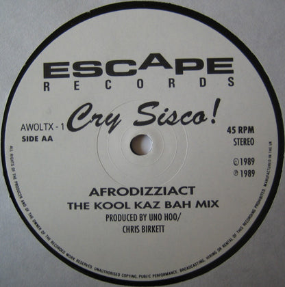 Cry Sisco! : Afro Dizzi Act (Paul Oakenfold's Raid Mix) (12")