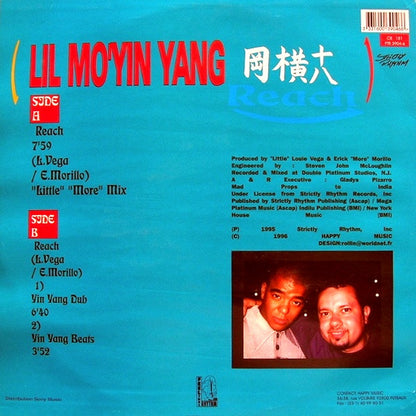 Lil Mo' Yin Yang : Reach (12", Maxi)