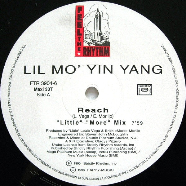 Lil Mo' Yin Yang : Reach (12", Maxi)