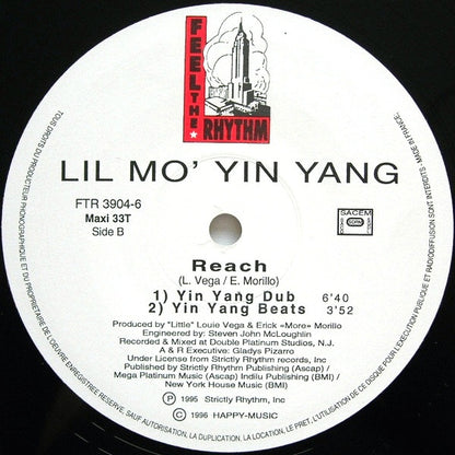 Lil Mo' Yin Yang : Reach (12", Maxi)