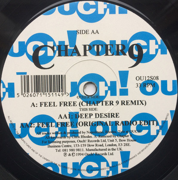 Chapter 9 : Feel Free (Chapter 9 Remix) (12")